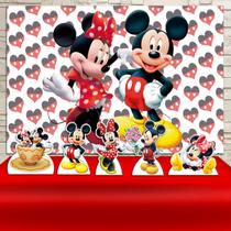 KIT Festa Prata Mickey e Minnie - IMPAKTO VISUAL KIT Festa Prata Mickey e Minnie - IMPAKTO VISUAL
