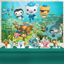 KIT Festa Prata Octonautas - IMPAKTO VISUAL KIT Festa Prata Octonautas - IMPAKTO VISUAL