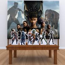 kit Festa Prata Pantera Negra 2 Wakanda Forever - IMPAKTO VISUAL
