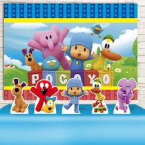 KIT Festa Prata Pocoyo - IMPAKTO VISUAL KIT Festa Prata Pocoyo - IMPAKTO VISUAL