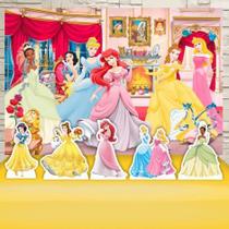 KIT Festa Prata Princesas Disney - IMPAKTO VISUAL