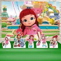 KIT Festa Prata Rainbow Rubi Na Vila Do Arco Íris - IMPAKTO VISUAL