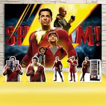 KIT Festa Prata Shazam - IMPAKTO VISUAL