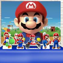 KIT Festa Prata Super Mario World - IMPAKTO VISUAL