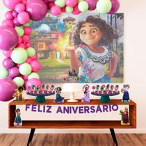 Kit Festa Pronta Decoração Encanto Disney - 39 unid Kit Festa Pronta Decoração Encanto Disney - 39 unid