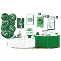 Kit Festa Pronta Decoração Goiás Esmeraldino Verdão - 62 un Kit Festa Pronta Decoração Goiás Esmeraldino Verdão - 62 un