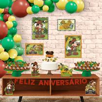 Kit Festa Pronta Decoração Mickey Safari Disney - 40 unid