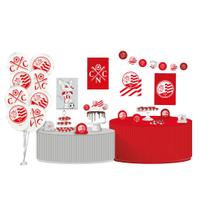 Kit Festa Pronta Decoração Náutico Timbu - 62 unid Kit Festa Pronta Decoração Náutico Timbu - 62 unid