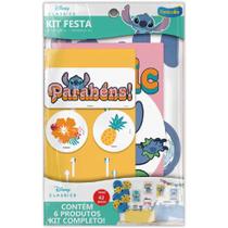 Kit Festa Pronta Stitch Decoração Aniversário Mesversário Festcolor - Inspire sua Festa Loja