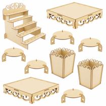 Kit Festa Provençal mdf Arabesco - 10 Peças - Linha Temática Kit Festa Provençal mdf Arabesco - 10 Peças - Linha Temática