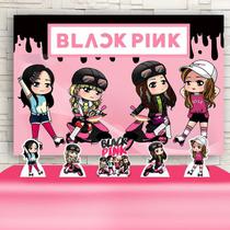 Kit Festa Rubi Black pink Cute - IMPAKTO VISUAL Kit Festa Rubi Black pink Cute - IMPAKTO VISUAL