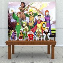 Kit Festa Rubi Caverna do Dragão - IMPAKTO VISUAL Kit Festa Rubi Caverna do Dragão - IMPAKTO VISUAL