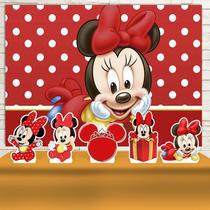 Kit Festa Rubi Minnie Baby Vermelha - IMPAKTO VISUAL Kit Festa Rubi Minnie Baby Vermelha - IMPAKTO VISUAL