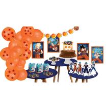 Kit festa so um bolinho dragon ball 89 peças monte você mesmo