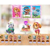 kit festa só um bolinho skye patrulha canina kit festa só um bolinho skye patrulha canina