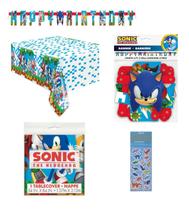 Kit Festa Sonic - Banner e Capa de Mesa Kit Festa Sonic - Banner e Capa de Mesa