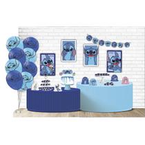 Kit Festa Stitch Aniversário - 62 Itens Kit Festa Stitch Aniversário - 62 Itens