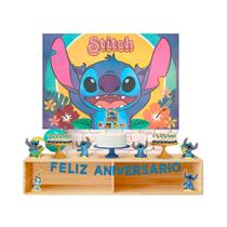 Kit festa STITCH Decoração Aniversário Completa 39pçs em EVA Kit festa STITCH Decoração Aniversário Completa 39pçs em EVA