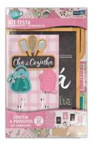 Kit Festa Tema Chá De Cozinha 62 Peças Festcolor Kit Festa Tema Chá De Cozinha 62 Peças Festcolor