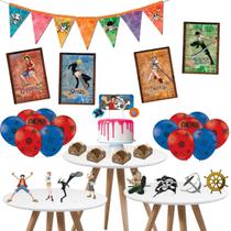 Kit Festa tema One Piece aniversário balão bexigas decoração