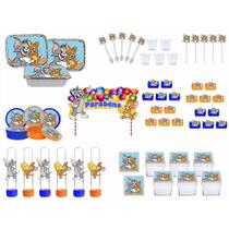 Kit Festa Tom e Jerry 311 peças (30 pessoas)