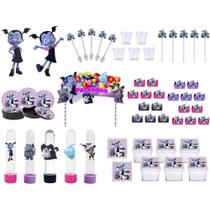 Kit festa Vampirina 113 peças (10 pessoas)