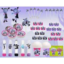 Kit Festa Vampirina 265 Peças (30 pessoas)