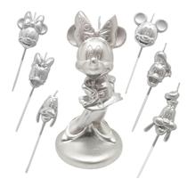 Kit Festas Para Bolo De Aniversario 3D Turma Da Minnie Mouse