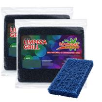 Kit Fibra Grossa Para Limpeza Grill Esponflora Com 20 Un. Kit Fibra Grossa Para Limpeza Grill Esponflora Com 20 Un.