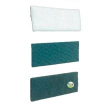 Kit Fibra Macia + Verde Multiuso Geral + Verde Pesada British 10 cm x 23 cm Para Casa Escritório Kit Fibra Macia + Verde Multiuso Geral + Verde Pesada British 10 cm x 23 cm Para Casa Escritório