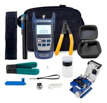 Kit Fibra Ótica Para Conectorização Completo Ferramentas 8pç Kit Fibra Ótica Para Conectorização Completo Ferramentas 8pç