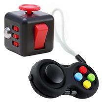 Kit Fidget Cube Controle Video Game Pad Brinquedo Anti Stress - DengoToys