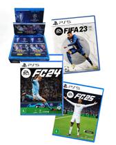 Kit Fifa 23 Fc 24 e FC 25 Caixa de Cards Uefa Champions Panini