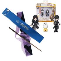 Kit Figura Harry Potter Cho Com Varinha Hermione