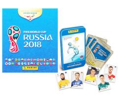 Kit Figurinhas Copa do Mundo 2018 + Álbum + Lata Kaliningrad