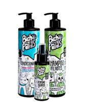 Kit Filhotes Bicho de Patas Shampoo Cond e Perfume