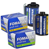 Kit Filme 35mm Preto E Branco Iso 100 E Iso 400 Fomapan 36 Poses