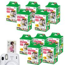 Kit Filmes Fotográficos Fujifilm 200 Poses Para Câmeras Instax Mini 8, 9, 11 e Mini Link - Optisom
