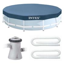 Kit Filtro 1.250 Litros/hora + Capa 305 Estrutural Intex Kit Filtro 1.250 Litros/hora + Capa 305 Estrutural Intex