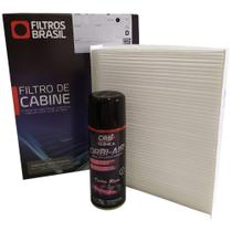 Kit Filtro Ar Condicionado Cabine Higienizador Gm Cruze Turbo Tracker Equinox Onix Plus 2020 2021