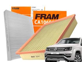 Kit Filtro Ar E Cabine Amarok Tdi 2010 A 2020