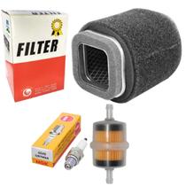 Kit Filtro Ar E Combustivel, Vela Ignição Factor 125 09 Á 13
