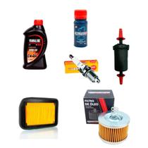 Kit Filtro Ar e Yamalube Militec Vela Fazer 150 Xtz 150