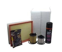 Kit filtro ar motor oleo combustivel expert bluehdi diesel 1.6 2017 2018 2019 2020 2021 2022 2023 2024 2025