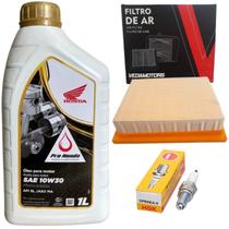Kit Filtro Ar, Óleo 10w30 E Vela Bros 160 2016 Até 2024