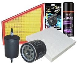 Kit filtro ar oleo combustivel ar condicionado limpar ar cheirinho spacefox 1.6 ea111 2020 2021 2022