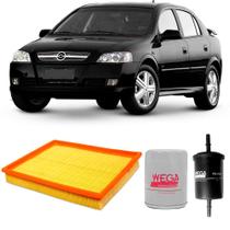 Kit Filtro Ar Óleo Combustível Astra 1.6 2.0 91 a 2012 Flex