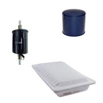 Kit Filtro Ar Oleo Combustivel Chery QQ 1.1 16v 11 12 13 14 Kit Filtro Ar Oleo Combustivel Chery QQ 1.1 16v 11 12 13 14