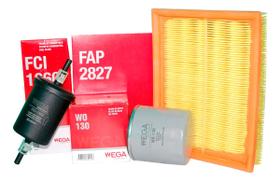 Kit filtro ar oleo combustivel corsa classic 1.0 2011 2012 2013 2014 2015