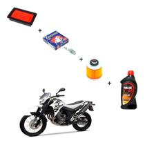 Kit Filtro Ar Oleo Vela Iridium Yamalube Yamaha Xt 660